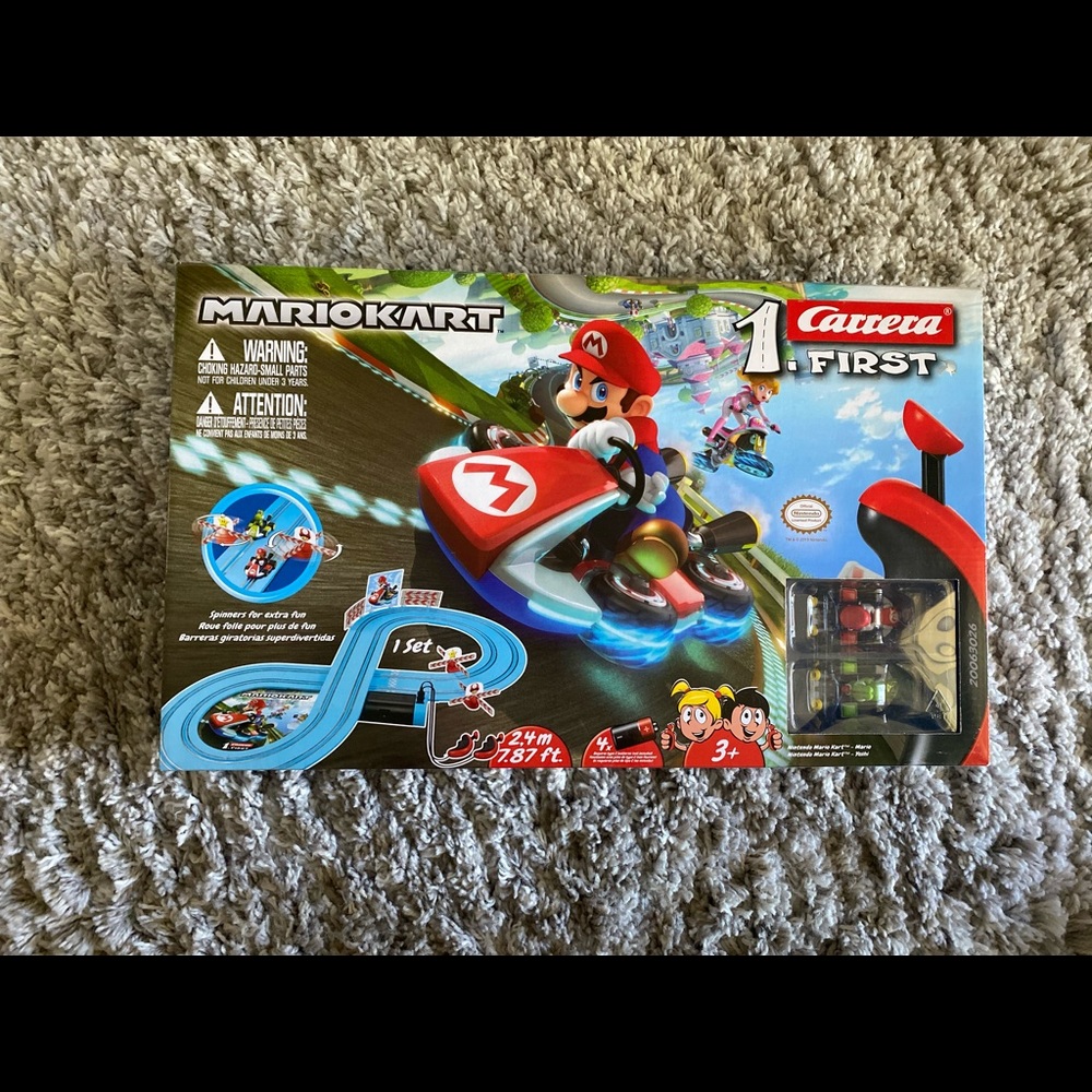 Brand New Carrera First MarioKart Racing Set